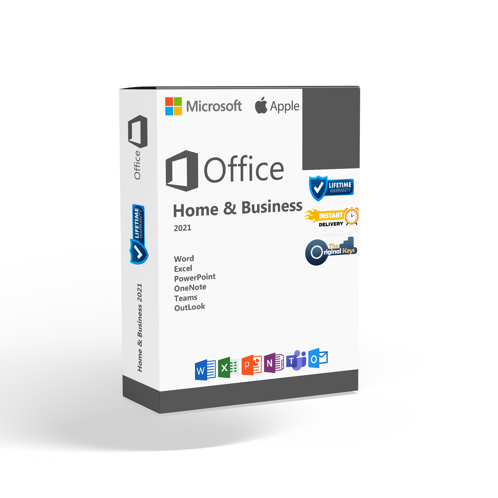 Microsoft Office Home and Business 2021 MAC - The Original Keys